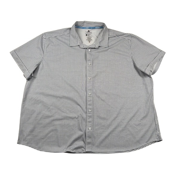 Arctic Cool Other - Arctic Cool MagnaReady Shirt Mens 4XL Magnetic Button Geometric Hydrofreeze X